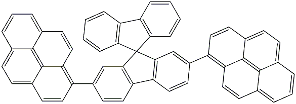 Spiro-Pye , 2,7-Di-pyrenyl-9,9-spiro-bifluorene CAS#: 886456-80-0