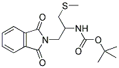 TERT-BUTYL [2-PHTHALIMIDO-1-(METHYLSULFANYLMETHYL)ETHYL]CARBAMATE CAS#: 885266-58-0