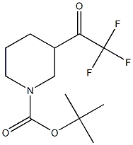 TERT-BUTYL 3-(2,2,2-TRIFLUOROACETYL)PIPERIDINE-1-CARBOXYLATE CAS#: 884512-51-0