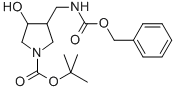 TERT-BUTYL 3-((BENZYLOXYCARBONYLAMINO)METHYL)-4-HYDROXYPYRROLIDINE-1-CARBOXYLATE CAS#: 872716-50-2