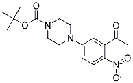 TERT-BUTYL 4-(3-ACETYL-4-NITROPHENYL)TETRAHYDRO-1(2H)-PYRAZINECARBOXYLATE CAS#: 886361-04-2
