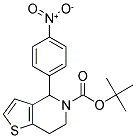 TERT-BUTYL 4-(4-NITROPHENYL)-6,7-DIHYDROTHIENO[3,2-C]PYRIDINE-5(4H)-CARBOXYLATE CAS#: 886361-87-1