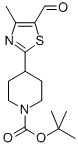 TERT-BUTYL 4-(5-FORMYL-4-METHYL-1,3-THIAZOL-2-YL)PIPERIDINE-1-CARBOXYLATE CAS#: 850374-97-9