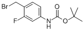 TERT-BUTYL 4-(BROMOMETHYL)-3-FLUOROPHENYLCARBAMATE CAS#: 885021-03-4