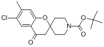 TERT-BUTYL 6-CHLORO-7-METHYL-4-OXOSPIRO[CHROMAN-2,4'-PIPERIDINE]-1'-CARBOXYLATE CAS#: 868361-90-4