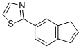 THIAZOLE, 2-(1H-INDEN-6-YL)- CAS#: 869725-79-1