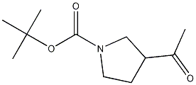 Tert-butyl3-acetylpyrrolidine-1-carboxylate CAS#: 858643-95-5