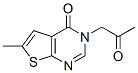 Thieno[2,3-d]pyrimidin-4(3H)-one, 6-methyl-3-(2-oxopropyl)- (9CI) CAS#: 819844-50-3