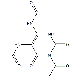 Uracil,  5,6-diacetamido-3-acetyl-  (5CI) CAS#: 873376-13-7