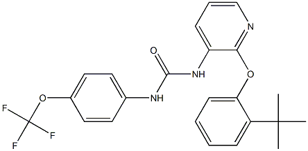 Urea, N-[2-[2-(1,1-diMethylethyl)phenoxy]-3-pyridinyl]-N'-[4-(trifluoroMethoxy)phenyl]- CAS#: 870544-59-5