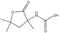 Valeric acid, -alpha--carboxyamino--gamma--hydroxy--alpha-,-gamma--dimethyl-, -gamma--lactone (4CI) CAS#: 854658-21-2