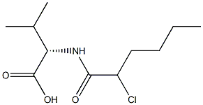 Valine,  N-(2-chlorohexanoyl)-,  DL-  (6CI) CAS#: 876858-57-0