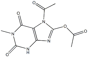 Xanthine, 7-acetyl-8-hydroxy-1-methyl-, acetate (3CI) CAS#: 854868-72-7