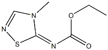 -delta-2-1,2,4-Thiadiazoline--delta-5,N-carbamic acid, 4-methyl-, ethyl ester (5CI) CAS#: 857472-40-3