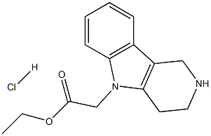 ethyl 2-(3,4-dihydro-1H-pyrido[4,3-b]indol-5(2H)-yl)acetate hydrochloride CAS#: 866459-01-0