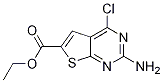 ethyl 2-amino-4-chlorothieno[2,3-d]pyrimidine-6-carboxylate CAS#: 847560-46-7