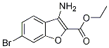 ethyl 3-aMino-6-broMo-1-benzofuran-2-carboxylate CAS#: 887250-14-8