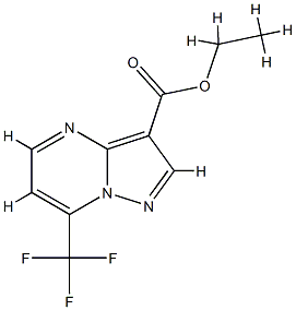 ethyl 7-(trifluoromethyl)pyrazolo[1,5-a]pyrimidine-3-carboxylate CAS#: 832138-80-4