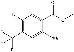 methyl 2-amino-5-iodo-4-(trifluoromethyl)benzoate CAS#: 872624-52-7