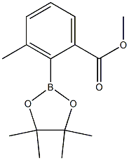 methyl 3-methyl-2-(4,4,5,5-tetramethyl-1,3,2-dioxaborolan-2-yl)benzoate CAS#: 887234-98-2