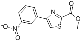 methyl 4-(3-nitrophenyl)thiazole-2-carboxylate CAS#: 885279-68-5