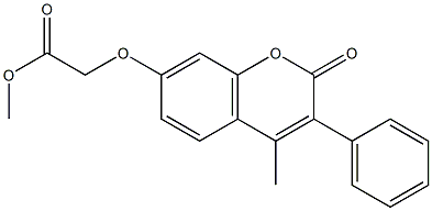 methyl [(4-methyl-2-oxo-3-phenyl-2H-chromen-7-yl)oxy]acetate CAS#: 869080-22-8