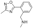 n-methyl[2-(3-methyl-1,2,4-oxadiazol-5-yl)phenyl]methylamine CAS#: 879896-56-7