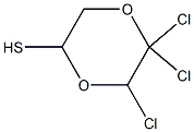 p-Dioxane-2-thiol,  5,5,6-trichloro-  (6CI) CAS#: 857196-89-5