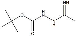 tert-Butyl 2-(1-iminoethyl)hydrazinecarboxylate CAS#: 851535-08-5