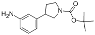 tert-Butyl 3-(3-aminophenyl)pyrrolidine-1-carboxylate CAS#: 885270-24-6