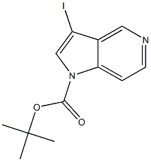 tert-Butyl 3-iodo-1H-pyrrolo[3,2-c]pyridine-1-carboxylate CAS#: 877060-48-5