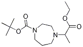 tert-Butyl 4-(1-ethoxy-1-oxopropan-2-yl)-1,4-diazepane-1-carboxylate CAS#: 886448-02-8