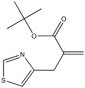 tert-butyl 2-(1,3-thiazol-4-ylmethyl)prop-2-enoate CAS#: 866028-90-2