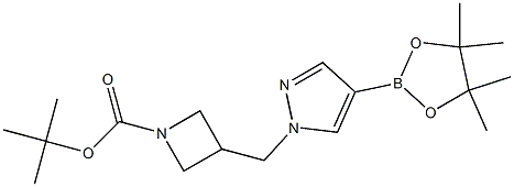 tert-butyl 3-{[4-(tetramethyl-1,3,2-dioxaborolan-2-yl)-1H-pyrazol-1-yl]methyl}azetidine-1-carboxylate CAS#: 877399-31-0