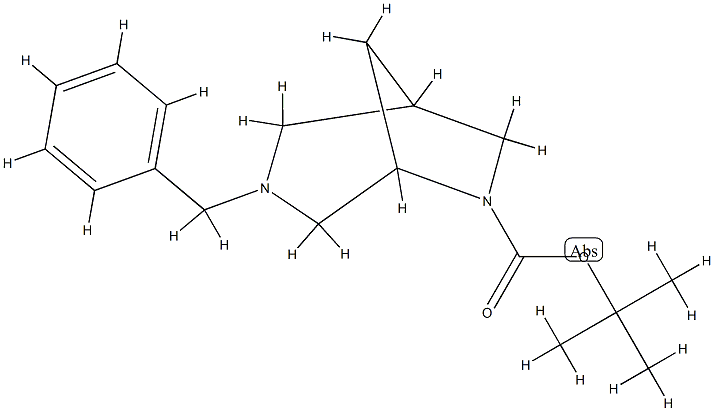 tert - butyl 3 - benzyl - 3,6 - diazabicyclo[3.2.1]octane - 6 - carboxylate CAS#: 848591-68-4