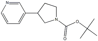 tert-butyl 3-(pyridin-3-yl)pyrrolidine-1-carboxylate CAS#: 874218-24-3