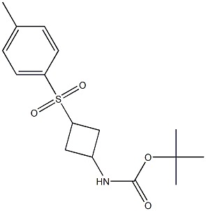 tert-butyl (3-tosyl-cyclobutyl)-carbamate CAS#: 878156-25-3