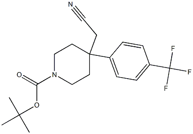 tert-butyl 4-(cyanoMethyl)-4-(4-Methylphenyl)piperidine-1-carbox CAS#: 878130-39-3