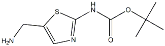 tert-butyl 5-(aMinoMethyl)thiazol-2-ylcarbaMate CAS#: 878376-13-7