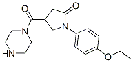 1-[[1-(4-ethoxyphenyl)-5-oxo-3-pyrrolidinyl]carbonyl]piperazine CAS#: 93778-14-4