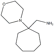 1-(1-MORPHOLIN-4-YLCYCLOHEPTYL)METHANAMINE CAS#: 891638-31-6