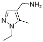 1-(1-ethyl-5-methyl-1H-pyrazol-4-yl)methanamine(SALTDATA: 2HCl 0.65H2O) CAS#: 898046-26-9