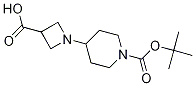 1-{1-[(tert-butoxy)carbonyl]piperidin-4-yl}azetidine-3-carboxylic acid CAS#: 889953-58-6