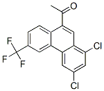 1-[1,3-dichloro-6-(trifluoromethyl)phenanthren-9-yl]ethanone CAS#: 94133-68-3
