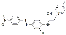 1-[2-[[2-chloro-4-[(4-nitrophenyl)azo]phenyl]amino]ethyl]-4-methylpyridinium hydroxide CAS#: 93966-73-5
