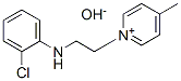 1-[2-[(2-chlorophenyl)amino]ethyl]-4-methylpyridinium hydroxide CAS#: 93923-58-1