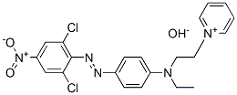 1-[2-[[4-[(2,6-dichloro-4-nitrophenyl)azo]phenyl]ethylamino]ethyl]pyridinium hydroxide CAS#: 93919-20-1