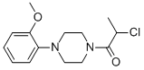 1-(2-CHLOROPROPIONYL)-4-(2-METHOXYPHENYL)PIPERAZINE CAS#: 95395-48-5