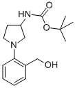 [1-(2-HYDROXYMETHYL-PHENYL)-PYRROLIDIN-3-YL]-CARBAMIC ACID TERT-BUTYL ESTER CAS#: 889956-27-8