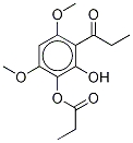 1-[2-Hydroxy-4,6-diMethoxy-3-(1-oxopropoxy)phenyl]-1-propanone CAS#: 94190-88-2